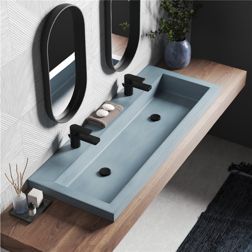 Dual Sink Modern Bathroom Vanity Design for Shared Bathrooms